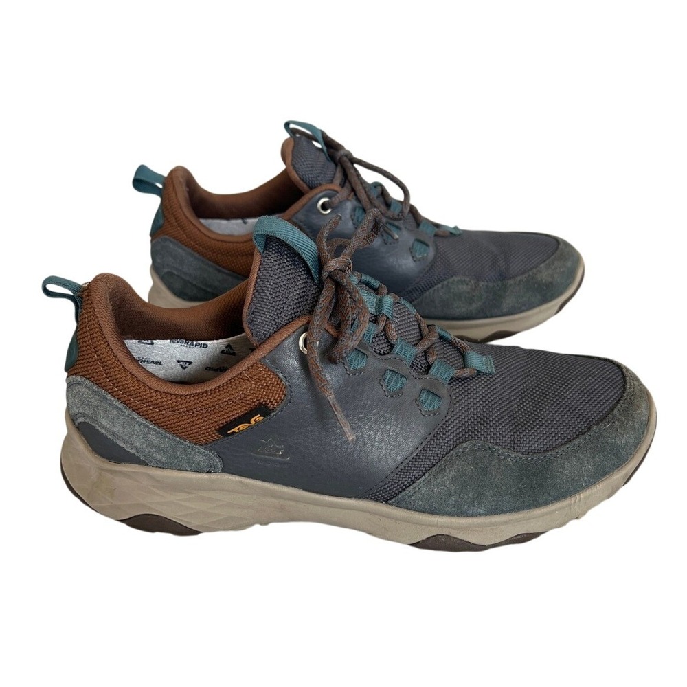 Teva Canyonview RP Mens 9 Waterproof Hiking Shoes Shadow Balsam Camping Gorpcore